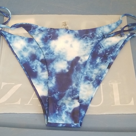 Zaful Swim Brand New Zaful Blue Tie Dye Bathing Suit Poshmark